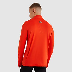 Men's Epitome 1/2 Zip Top Orange