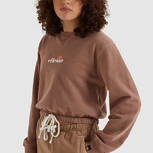 Women's Popsy Cropped Sweatshirt Brown