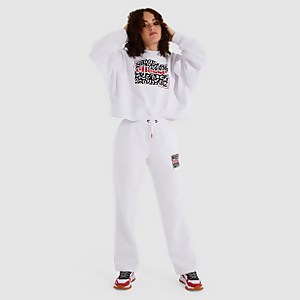 Women's Circular Sweatshirt White