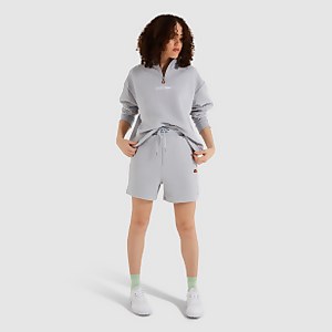 Sweatshirt mit Halbreißverschluss Catic Hellgrau für Damen