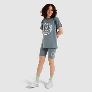 T-Shirt Strass Grün für Damen