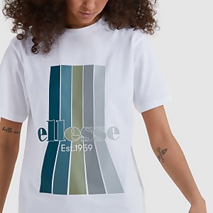 Women's Lavander Tee White