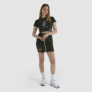 Women's Tweetest Cropped T-Shirt Green