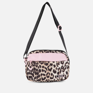 GANNI☆Leopard Tech ハンドバッグ♪【送料込】 Ganni Leopard Tech Mini Crossbody Bag in Black | Lyst