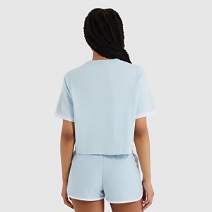 Women's Classio Cropped T-Shirt Blue