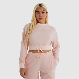 Women's Lusso Cropped Sweatshirt Pink - 6