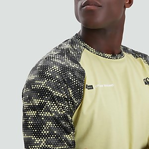 CANTERBURY VAPODRI S.LIGHT AOP TEE AM GREEN