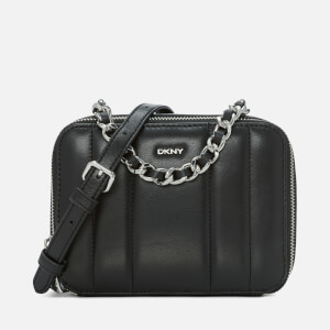 DKNY Women s Seva Camera Bag Black Silver TheHut