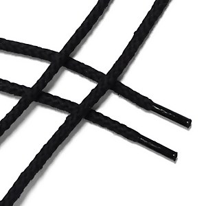 Junior Unisex Laces Black