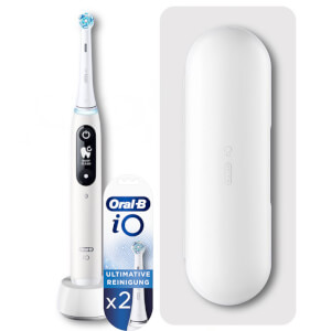 Oral-B iO 6 Elektrische Zahnbürste, Reiseetui, black lava