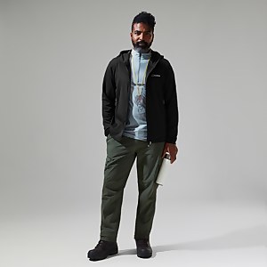 Men's Keppla Hooded Jacket Black - XS