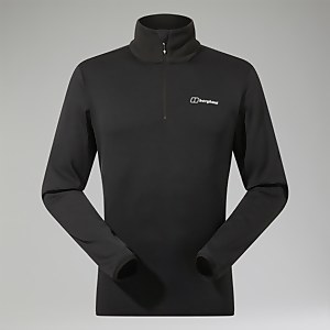 Keppla Half Zip Fleece für Herren - Schwarz