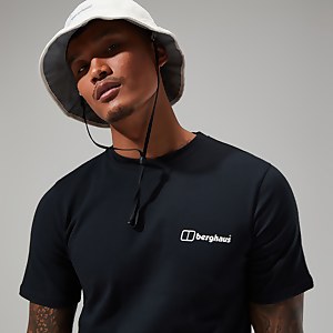 Mont Blanc MTN Short Sleeve T-Shirt für Herren - Schwarz