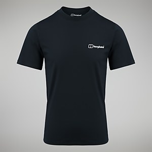 Mont Blanc MTN Short Sleeve T-Shirt für Herren - Schwarz