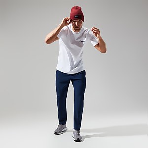 Men's Mont Blanc Mtn Super Stretch Tee White - XS