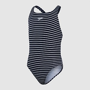 Maillot de bain Filles Essential Endurance+ Medalist bleu marine