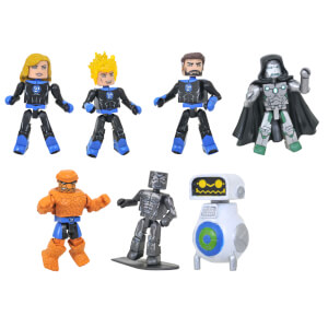 Diamond Select Fantastic Four Minimates Deluxe Box Set Merchandise
