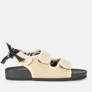 Apache Bandana Raffia Sandals