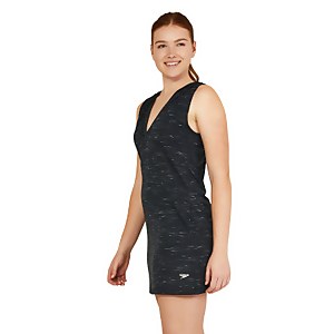 Women's Hooded Coverup Dress Black