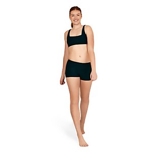 Women's Square Neck Bikini Top Black