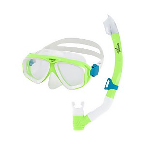 Jr. Adventure Mask/Snorkel Set - Yellow Blue | Size 1SZ