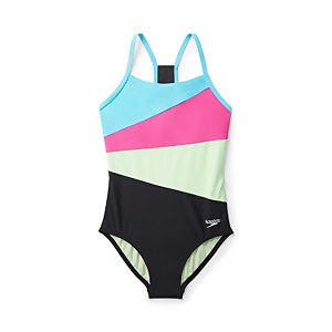Solid Radiating Splice One Piece - Black | Size 7