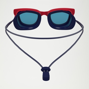 Lunettes de natation Enfant Sunny G Seasiders rouge