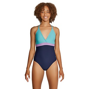 Adjustable Crossback One Piece - Teal | Size 4