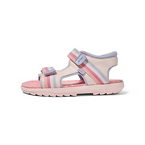Junior Girls Kickster Leather Pink - 12.5