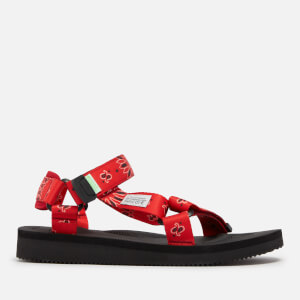 Depa-Cab-Pt02 Paisley-Print Webbing Sandals