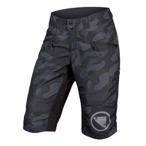 Women's SingleTrack Shorts II - Black Camo - XL