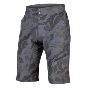 Hummvee Lite Shorts mit Innenhose für Herren - Anthrazit-Ton - XXL