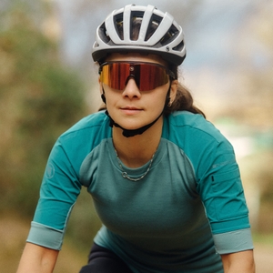 Women's GV500 Merino Blend S/S Jersey - Spruce Green - XL