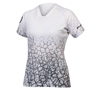 Women's SingleTrack Print Tee LTD - White - XL
