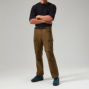 Unisex Dolpa Zip Off Cargo Pant - Dark Green