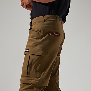 Unisex Dolpa Zip Off Cargo Pant - Dark Green