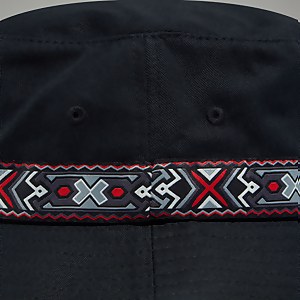 Women's Aztec Bucket Hat - Black