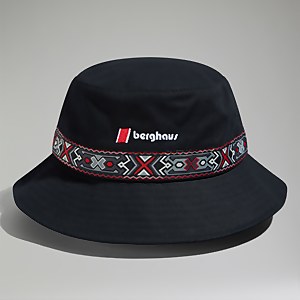 Women's Aztec Bucket Hat - Black