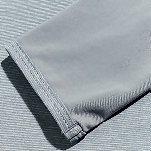 Women's Voyager Tech Tee Long Sleeve Crew - Grey/Light Grey