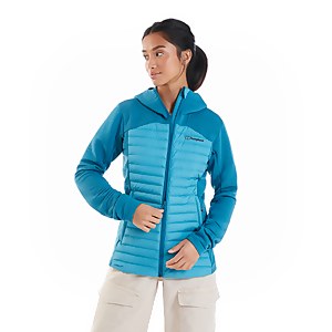 Women's Nula Hybrid Insulated Jacket - Light Blue