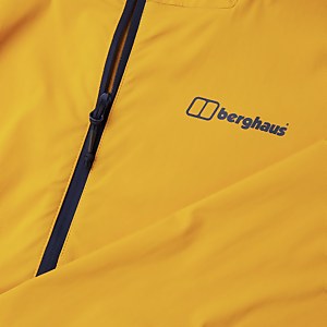 Men's Theran Softshell Hooded Half Zip Jacket - Yellow
