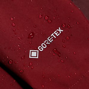 Rothley Gore-Tex Jacken für Damen - Dunkelrot/Dunkelbraun