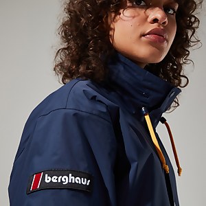 Unisex Ski Smock 86 Shell Half Zip - Navy / Red