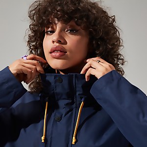 Unisex Ski Smock 86 Shell Half Zip - Navy / Red