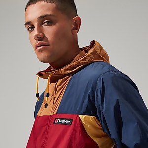 Unisex Windbreaker 21 Waterproof Jacket - Red/Blue
