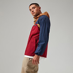 Unisex Windbreaker 21 Waterproof Jacket - Red/Blue