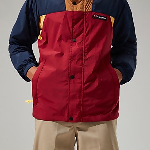 Unisex Windbreaker 21 Waterproof Jacket - Red/Blue