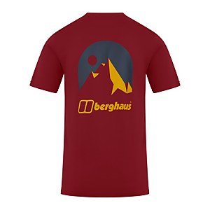 Men's Mont Blanc Mtn T Shirt Red