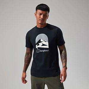 Edale Mtn Short Sleeve T-Shirt für Herren Schwarz - XS