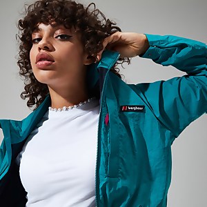 Women's Cropped Co-Ord Jacket - Dark Turquoise